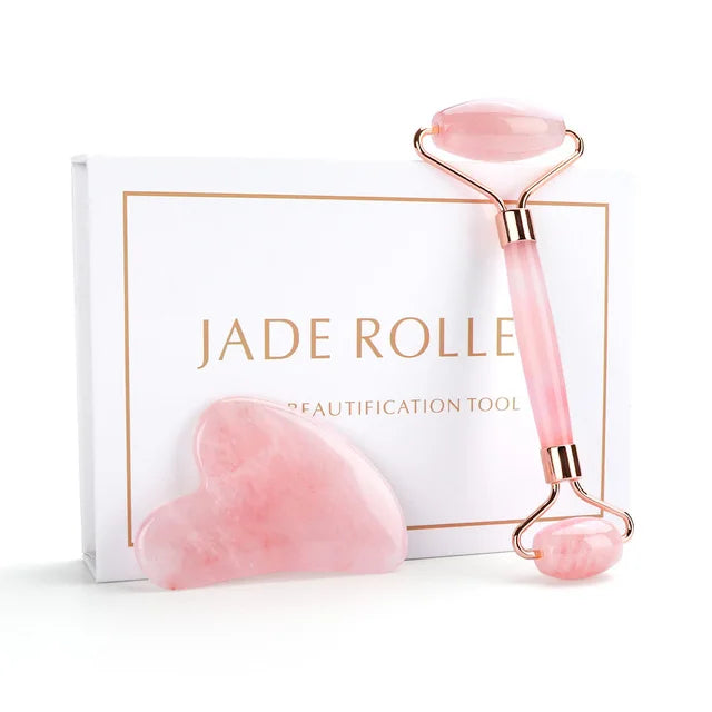 Jade Stone Facial Massager Roller