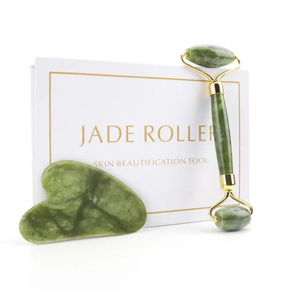 Jade Stone Facial Massager Roller