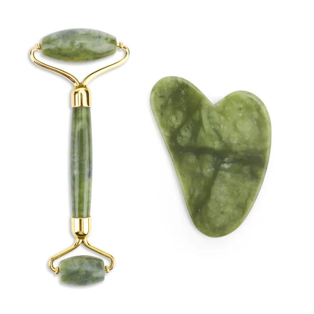 Jade Stone Facial Massager Roller