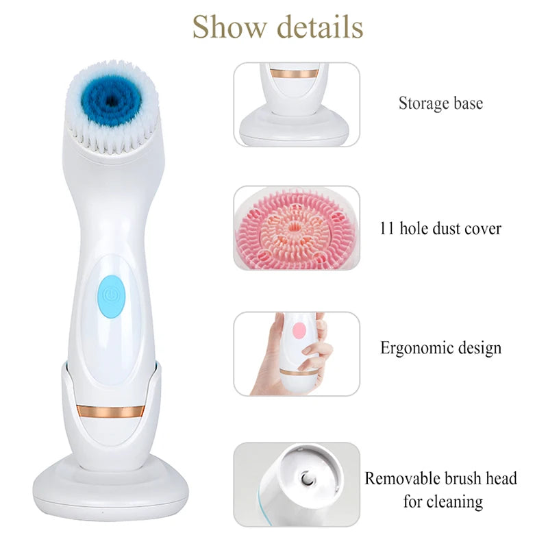 Electric Facial Cleansing Brush