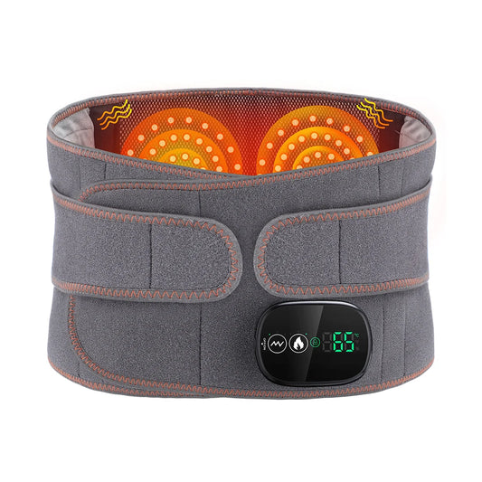 Rechargeable Lumbar Massager - Hot Compress