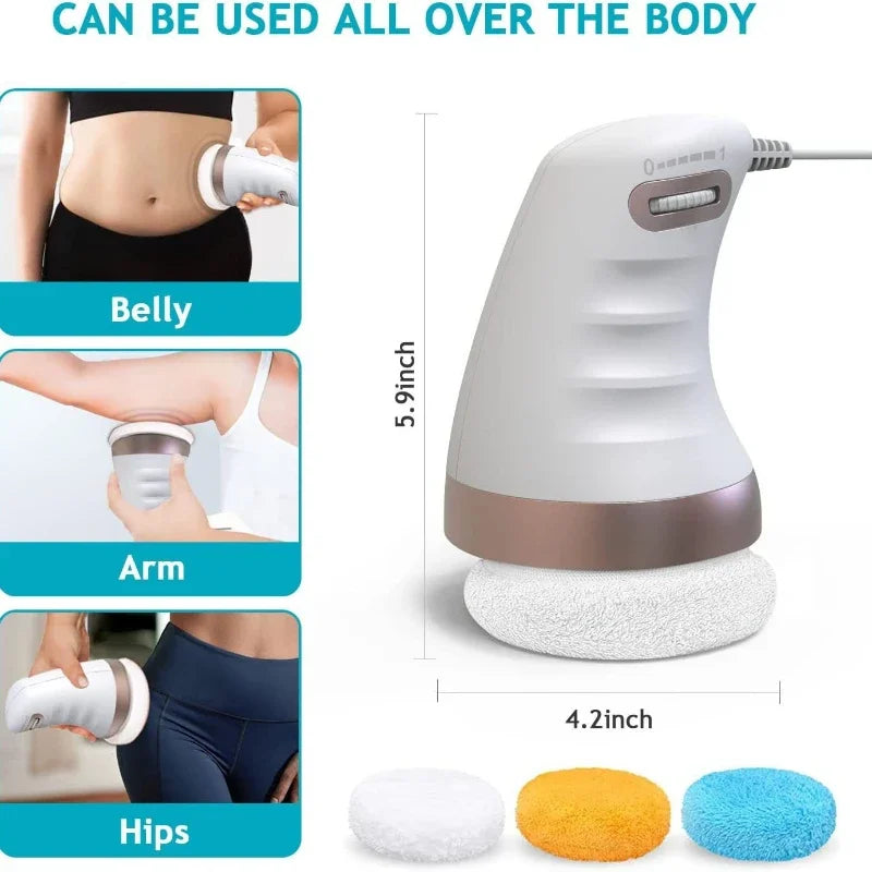 Cellulite Massager + 3 Massage Foams