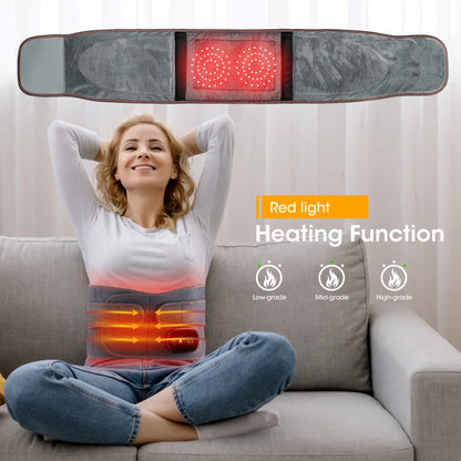 Rechargeable Lumbar Massager - Hot Compress