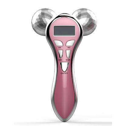 Roller Facial Massager With Microcurrent